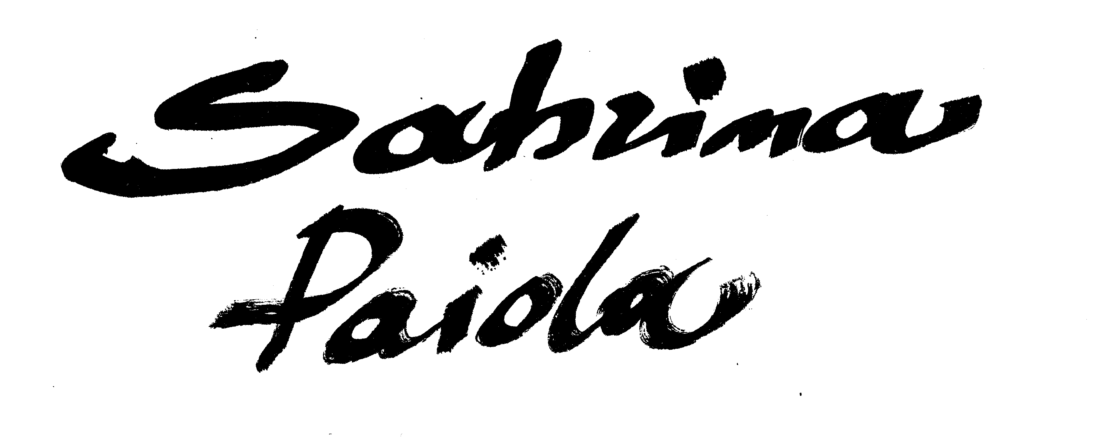 logo Sabrina Paiola