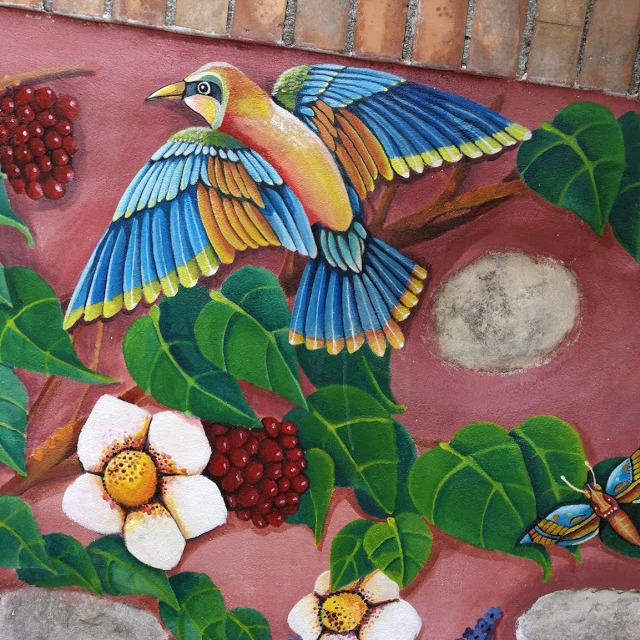 Flora Fauna Murale Sabrina Paiola