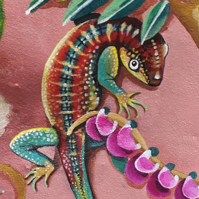 Flora Fauna Murale Sabrina Paiola