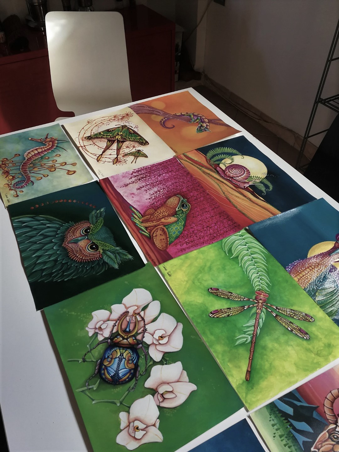 Calendari con piccoli animali