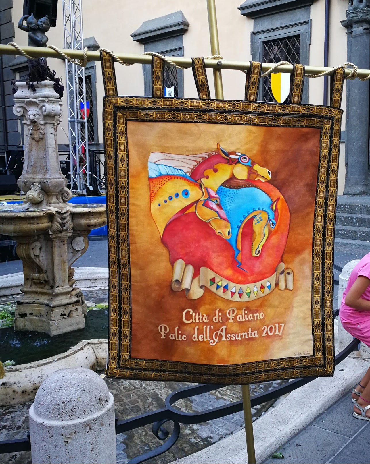 Stendardo Palio dell'Assunta