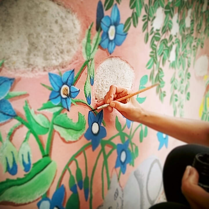 Murale con Fiori