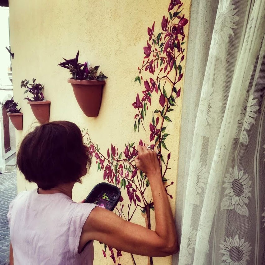 Murales per esterno casa