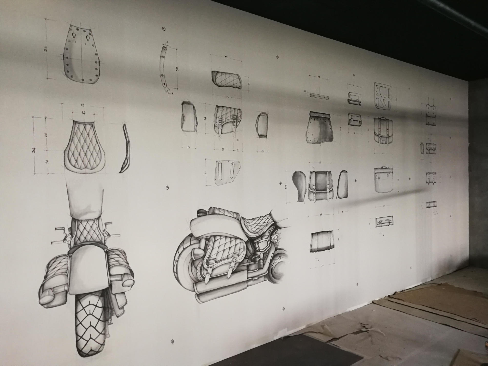 Disegno Murale interno